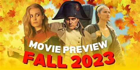 Fall movie preview 2023: Our 10 titles from a Hollywood season subject to change